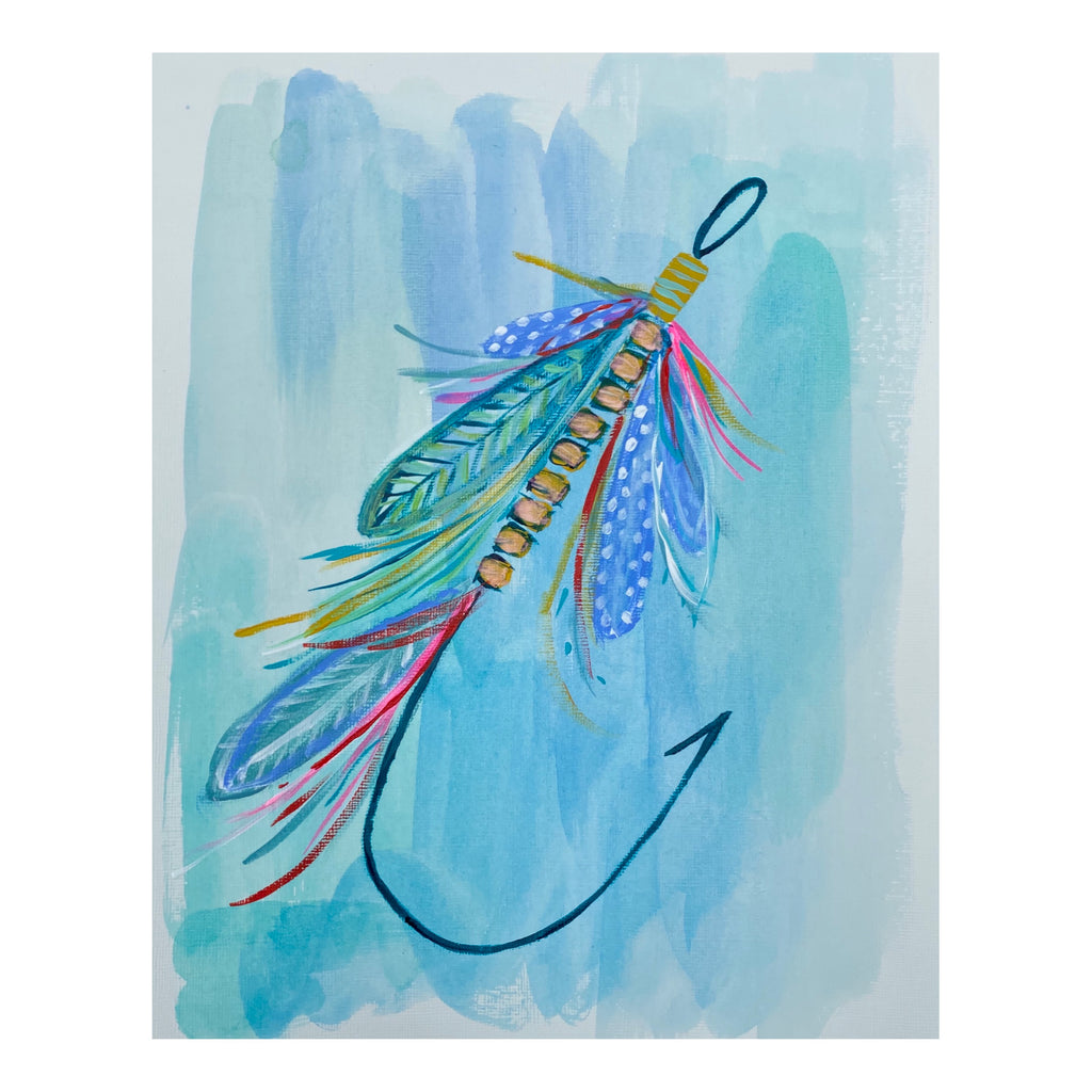 "Fly Fish Lure I" Limited Edition Print